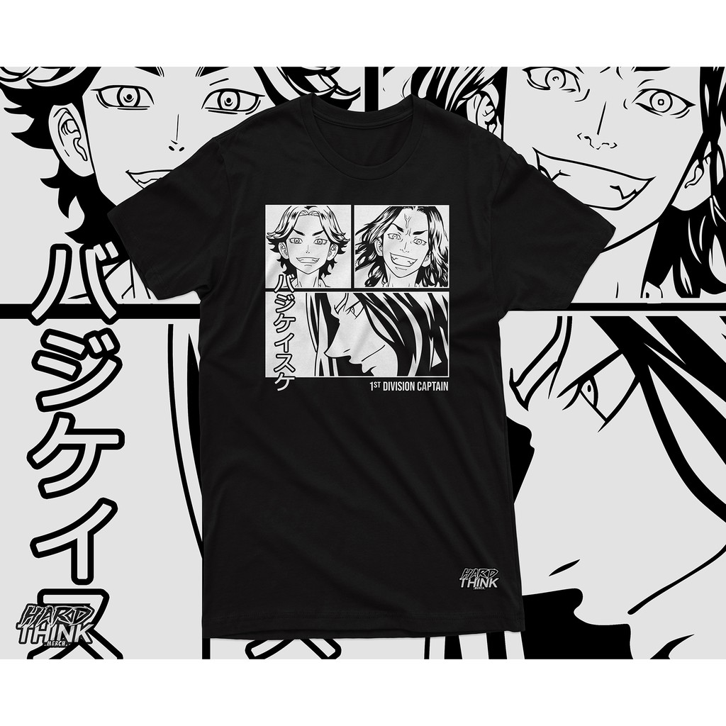 Kaos Baju Tshirt Anime Manga Tokyo Revengers Keisuke Baji Premium Original - HARDTHINK MERCH