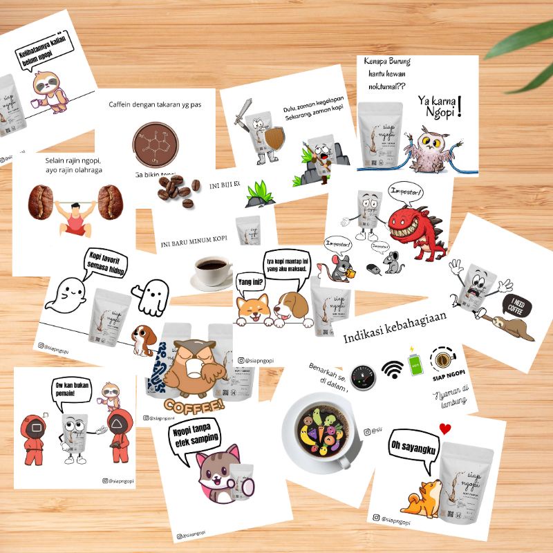 

Sticker karakter 25 pcs