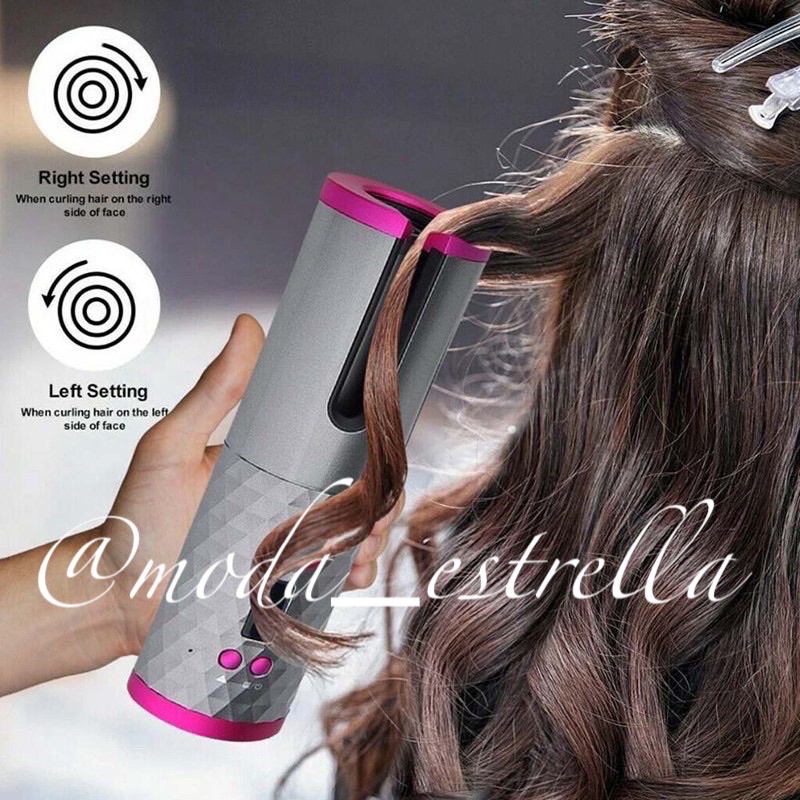 CATOK AUTO CURL ELEKTRIK/ CATOK OTOMATIS MUTER/CATOK CURLY KERITING / Alat pengeriting rambut Keriting