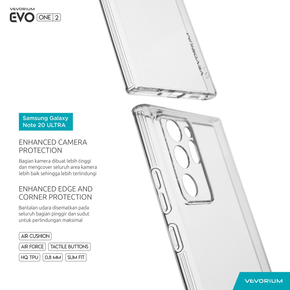 VEVORIUM EVO ONE Samsung Galaxy Note 20 ULTRA Note 20 Biasa Soft Case Softcase