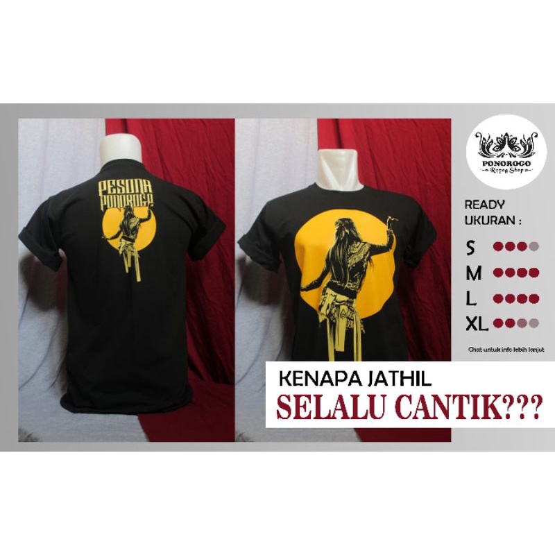 KAOS REOG JATHILAN (bisa COD)