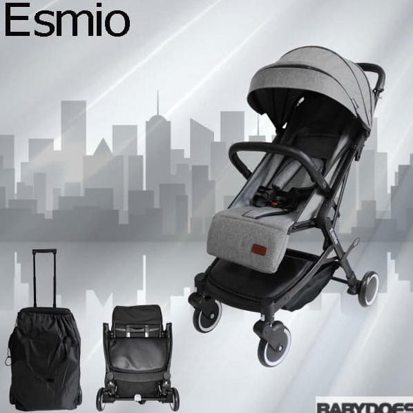 Stroller-Bayi- Stroller Baby Does Esmio - Abu-abu -Ekslusif.