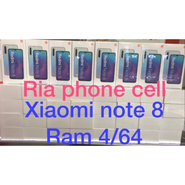 Xiaomi note 8 ram 4/64