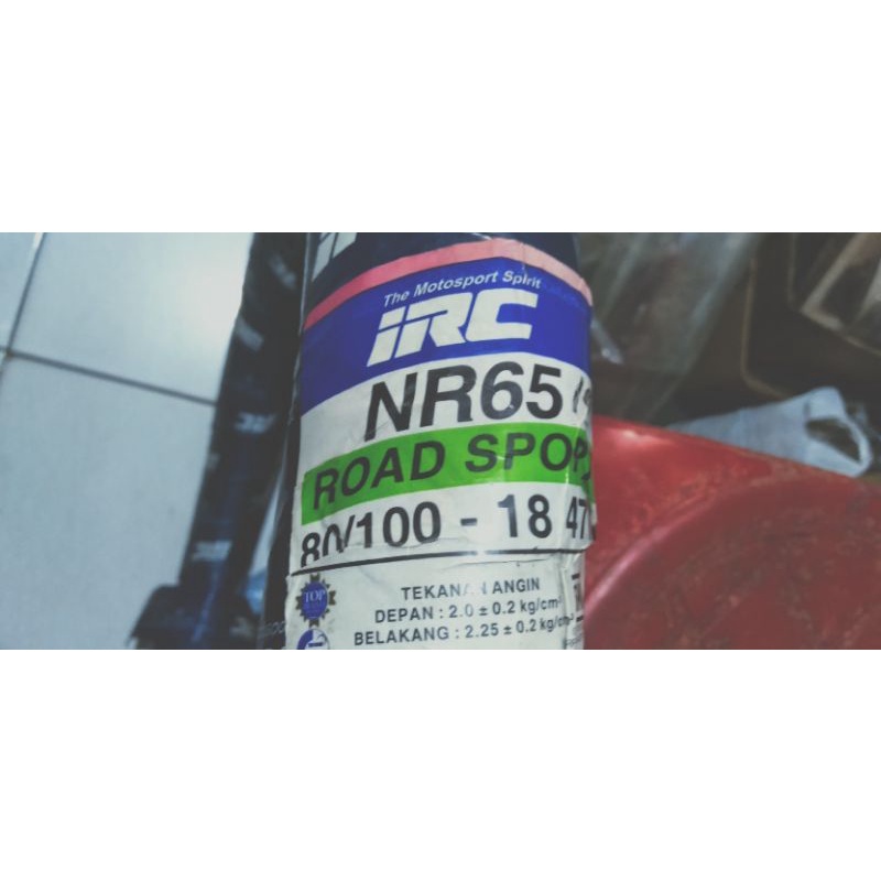 Ban luar IRC 80/100-18 NR65