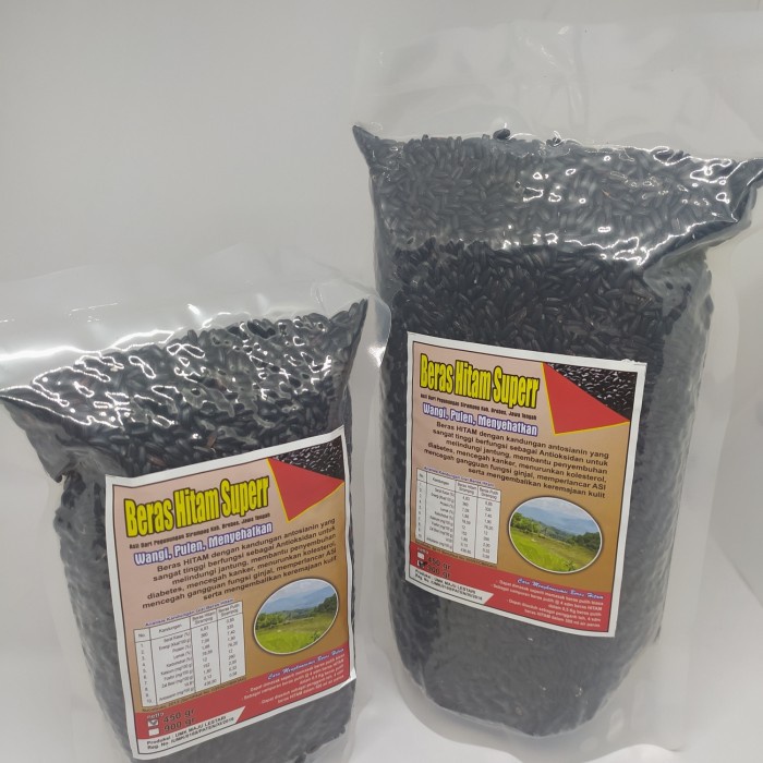 

Beras Hitam Superr Sirampog Brebes 900gr