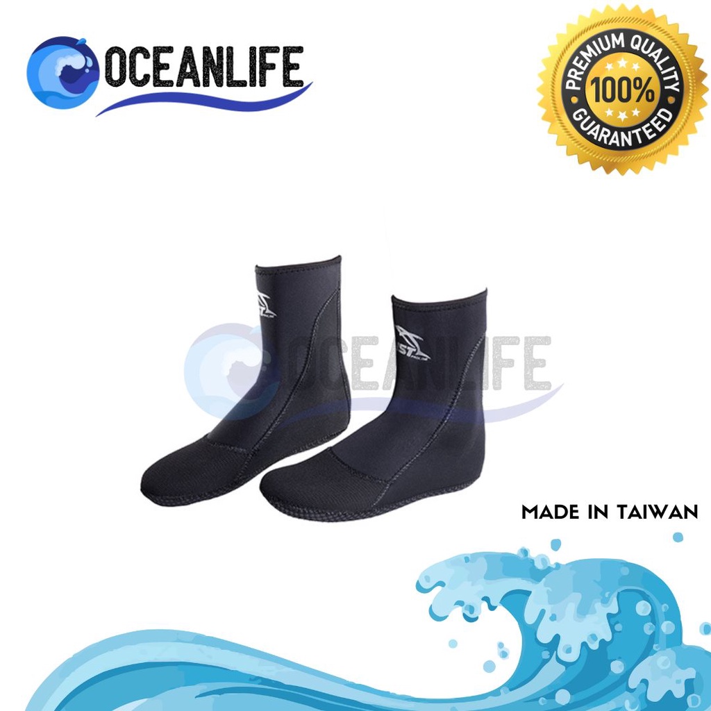 IST SK8 Kaos Kaki Diving High Cut/ 3mm High Cut Freediving Socks