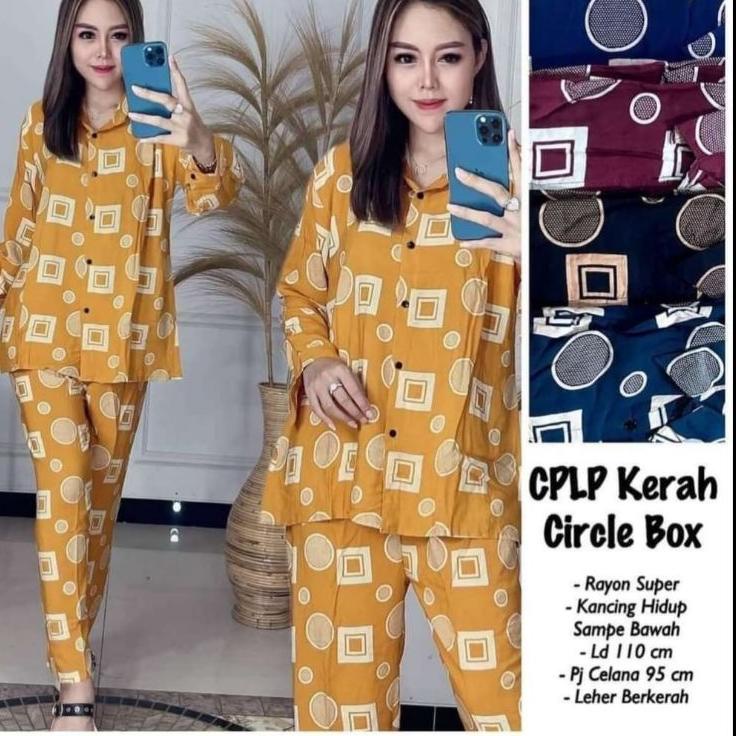 SETELAN TIE DYE MOTIF KOTAK/ONE SET DEWASA/SETELAN PANJANG/SETELAN WANITA  [MCR.27Jn22ᴸ]