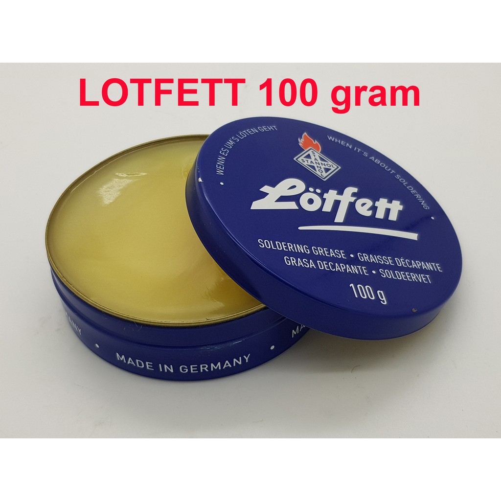 LOTFETT 100 gram pasta solder  (Minyak Solder)