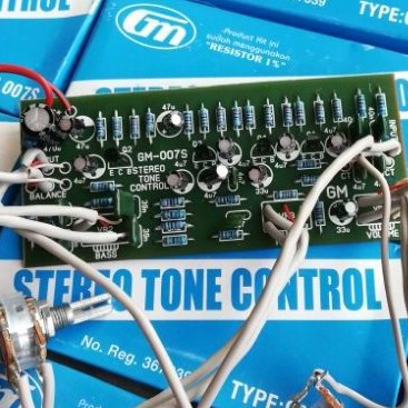 TONE CONTROL STEREO 4TR GM 007S