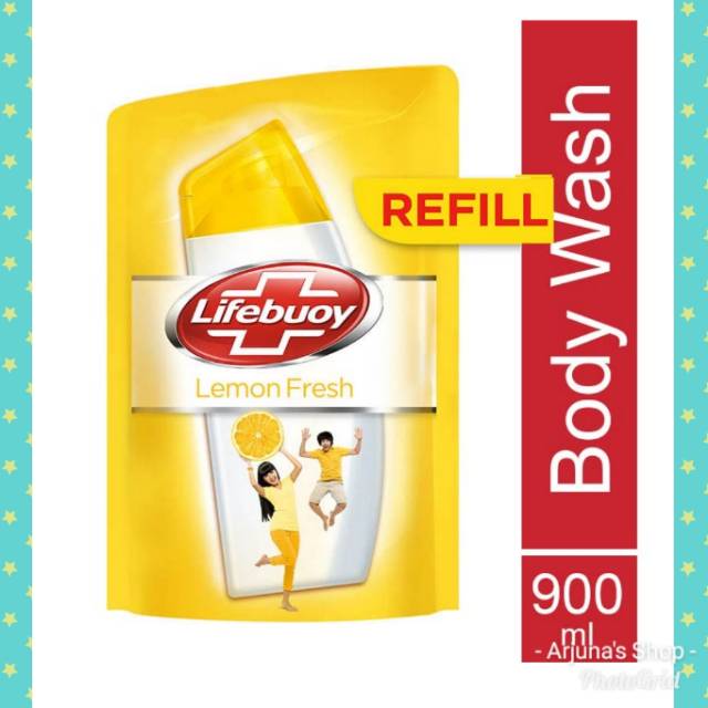 LIFEBUOY Body Wash Refill Mild Care/Total 10/Lemon Fresh 825ml