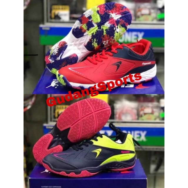 Sepatu Badminton Bulutangkis Flypower Losari 3 Original