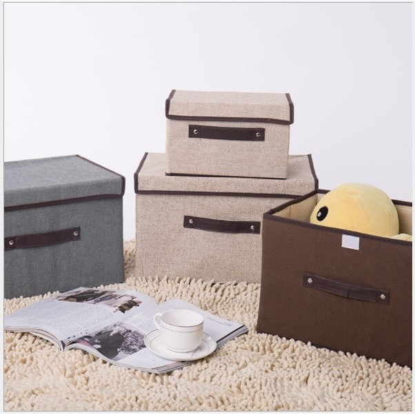 HomiHomi Tempat Penyimpanan (1pc dpt 2box) / 2 in 1 Colour Storage Box - SBS003