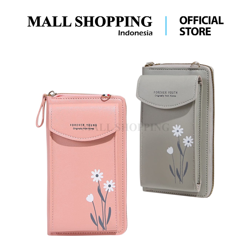 Tas Selempang Wanita Sling Bag Motif Bunga Fashion Wanita MALL SHOPPING