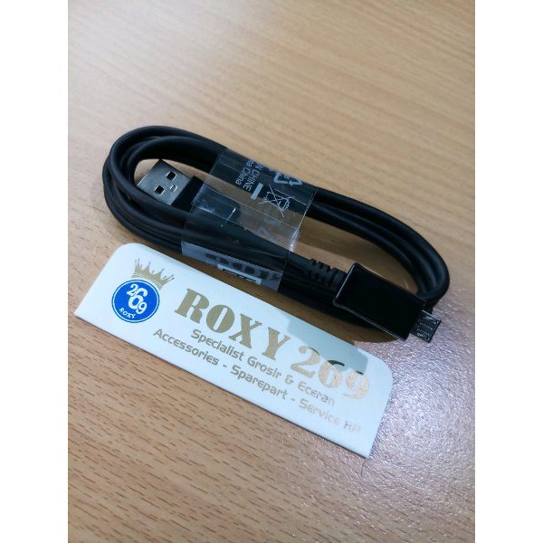ORIGINAL MURAH Kabel Data Hp Samsung Original Ori Micro USB Hitam Black - Cable Charger Carger