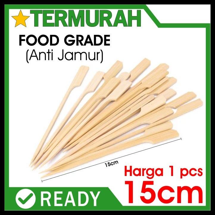 Jual Best Tusuk Sate Dayung Tusuk Bendera Teppo Yakitori Skewer 15 Cm