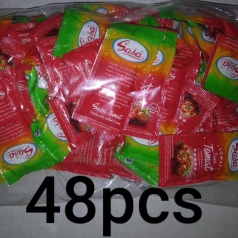 Sasa saus tomat (48pcs x 8gr ) saos tomat enak dan murah