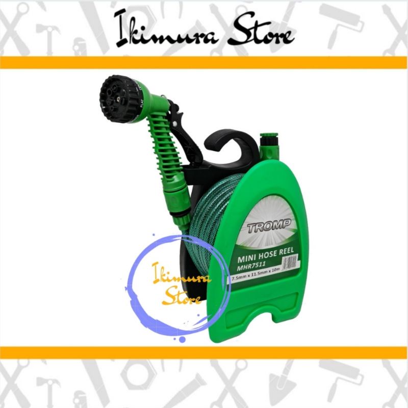 Selang Air Tromp MHR7511 Mini Hose Reel Selang Ledeng Semprotan Taman