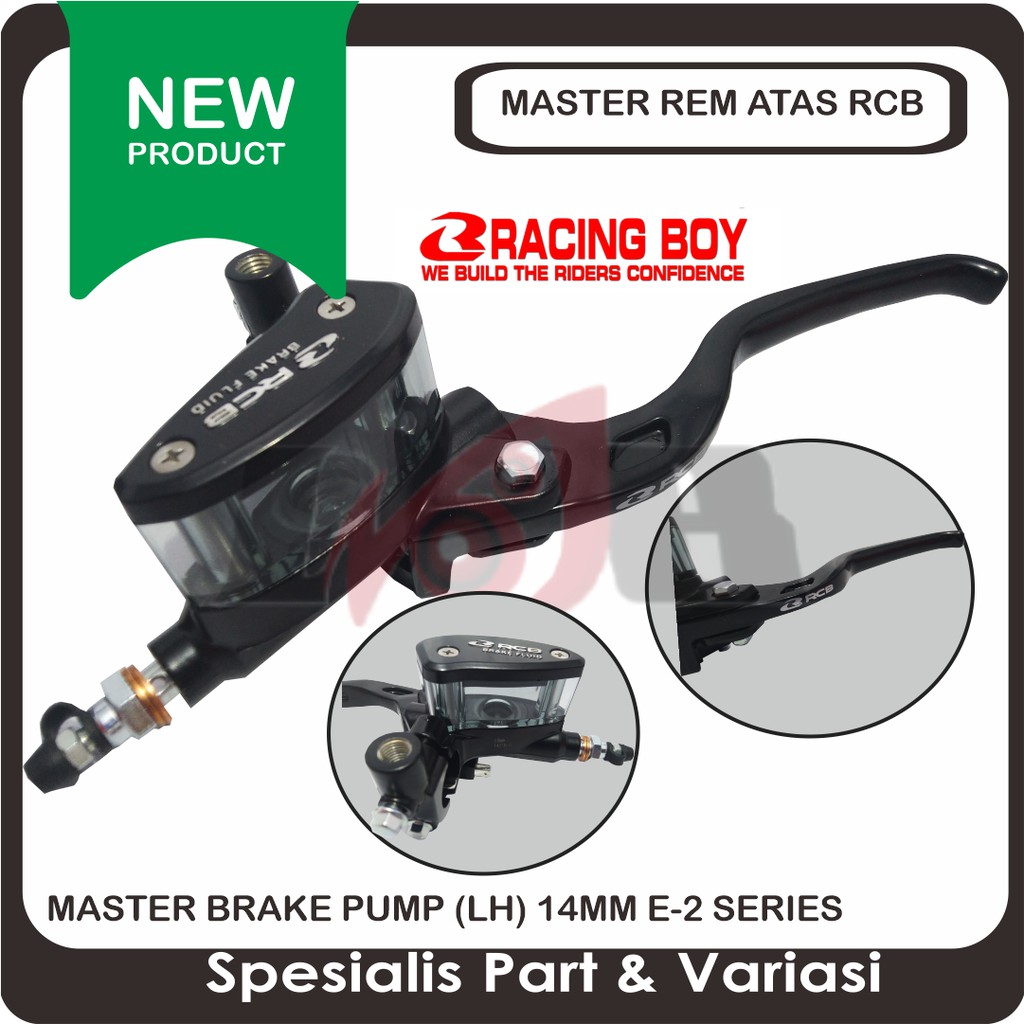 Master Rem Atas RCB Handel Kiri Depan Set Assy Universal Racing Boy LH