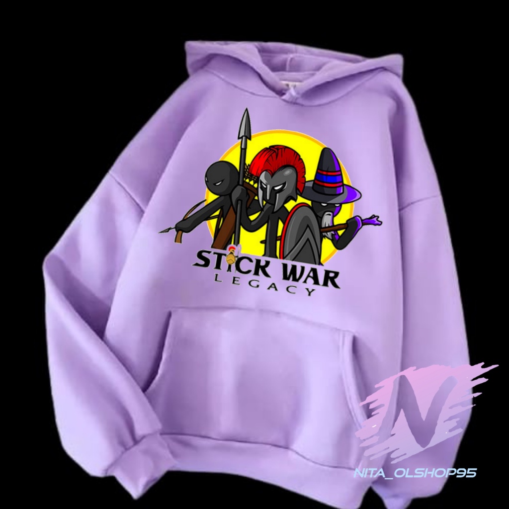 HOODIE ANAK STICKMAN SWEATER STICKWAR LEGACY WARIOR