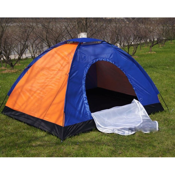 Yamata Tenda Camping Multicolour 2 to 3 Person Camping Tent /Hiking/Outdoor Kemah With Carry Bag Khemah Serbaguna Kemah Camping Outdoor