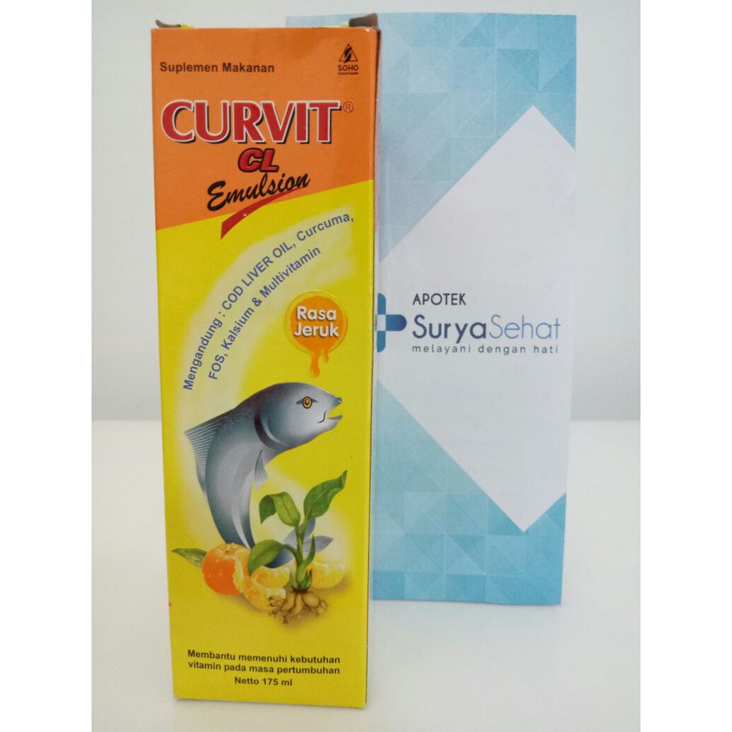 CURVIT CL EMULSION Rasa Jeruk 175 ml