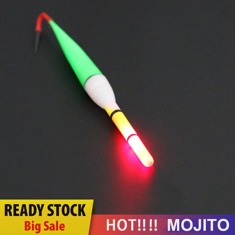 5pcs Pelampung Pancing Bahan Plastik Dengan Lampu Led