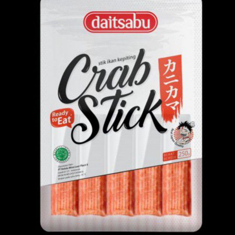 Crabstick Kani Suwir Daitsabu 500 g Halal │ Crab Stick for Kani Salad Ramen Shabu-shabu.