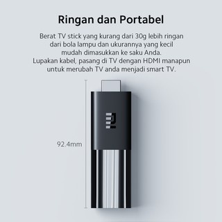 MI TV Stick Xiaomi Mi TV Stick Android 9.0 Google Assistant Smart Cast - Garansi Resmi Xiaomi