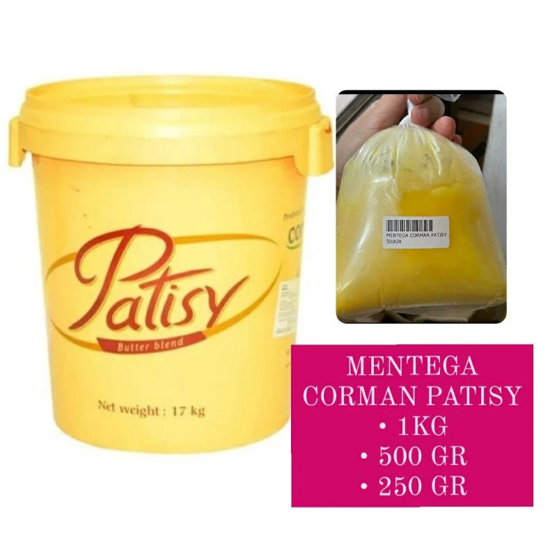 

MENTEGA CORMAN PATISY 500GR (REPACK)