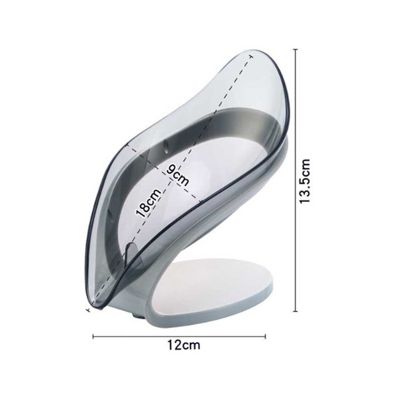 [ORIGINAL] Tempat Kotak Sabun Batang Mandi Soap Tray Box Leaf Dispenser Wastafel Terbaru Murah