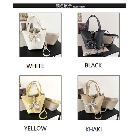 (2PC BISA IKG)GTBI998876185  New arrival  !!! Tas Selempang  Tas Wanita Import Premium Terbaru+Wallet