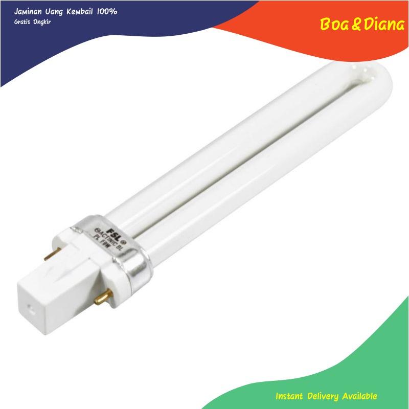 Krisbow Lampu uv Perangkap Nyamuk 9 W - lampu mosquito killer 9 w - lampu insect killer 9 w