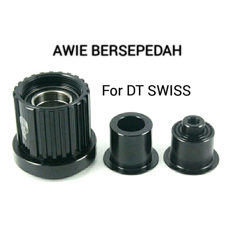 Freehub body micro spline DT SWISS 180 240 350 1700 1600 1550 1501 1200 ratchet 12 speed shimano xtr