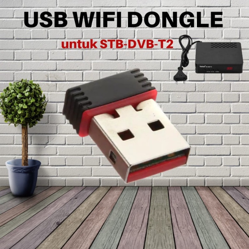 Wifi Adapter Mini USB Wifi Dongle Untuk Receiver STB DVB-T2 MT7601