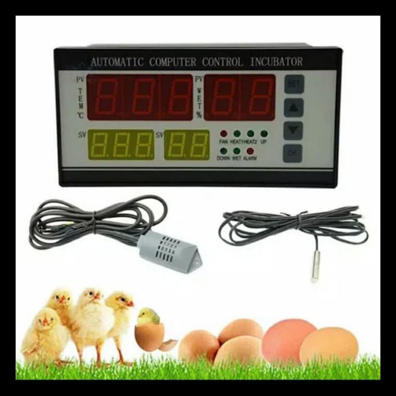 Stop Kontak XK-W2001 Termostat Controller XM-18 Pengatur Suhu Rumah Walet Jamur Tetas Telur Ayam