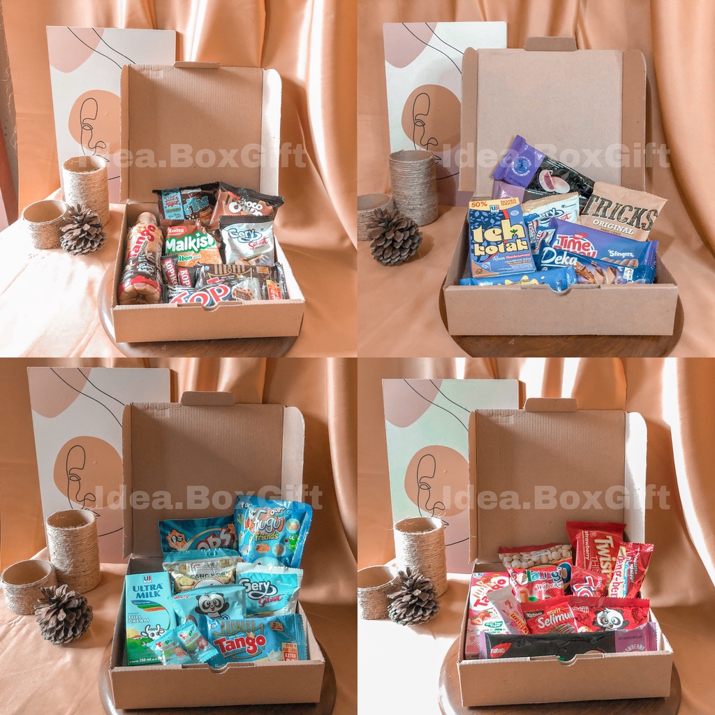 

GIFT BOX AESTHETIC / GIFT BOX SNACK / GIFT BOX SIZE L