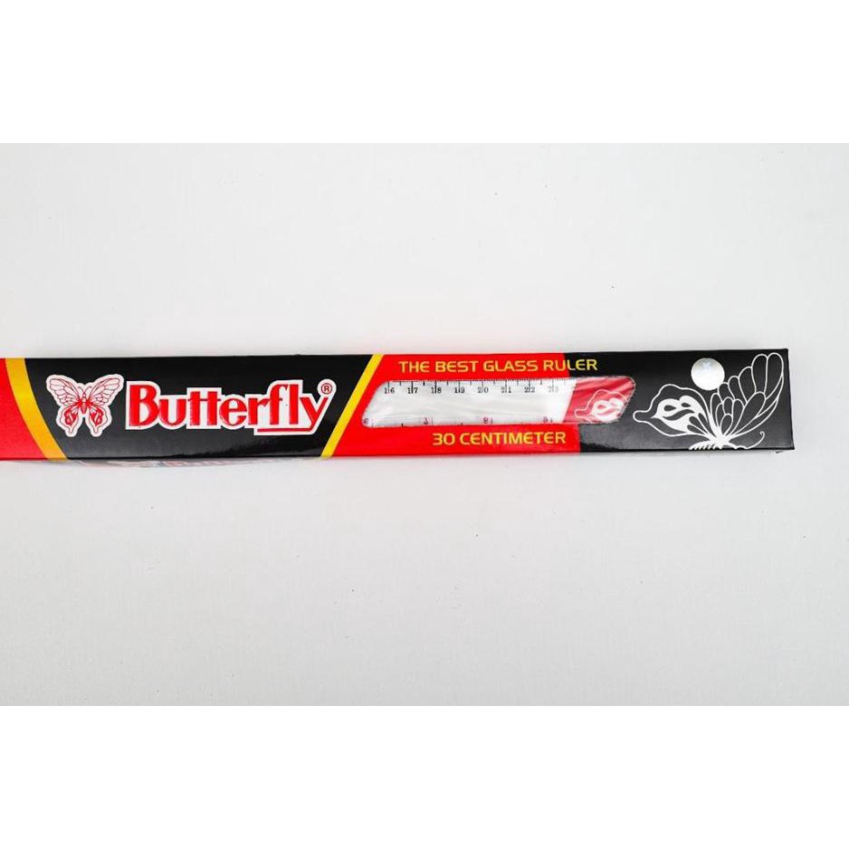 

Berkualitas! PAM Penggaris Butterfly 30cm 12Pc s