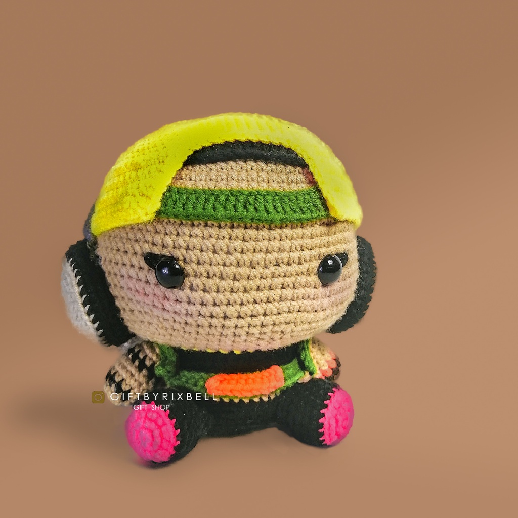 RB Raze Valorant Agent Doll (Crochet amigurumi, boneka Valorant, merchandise game point)