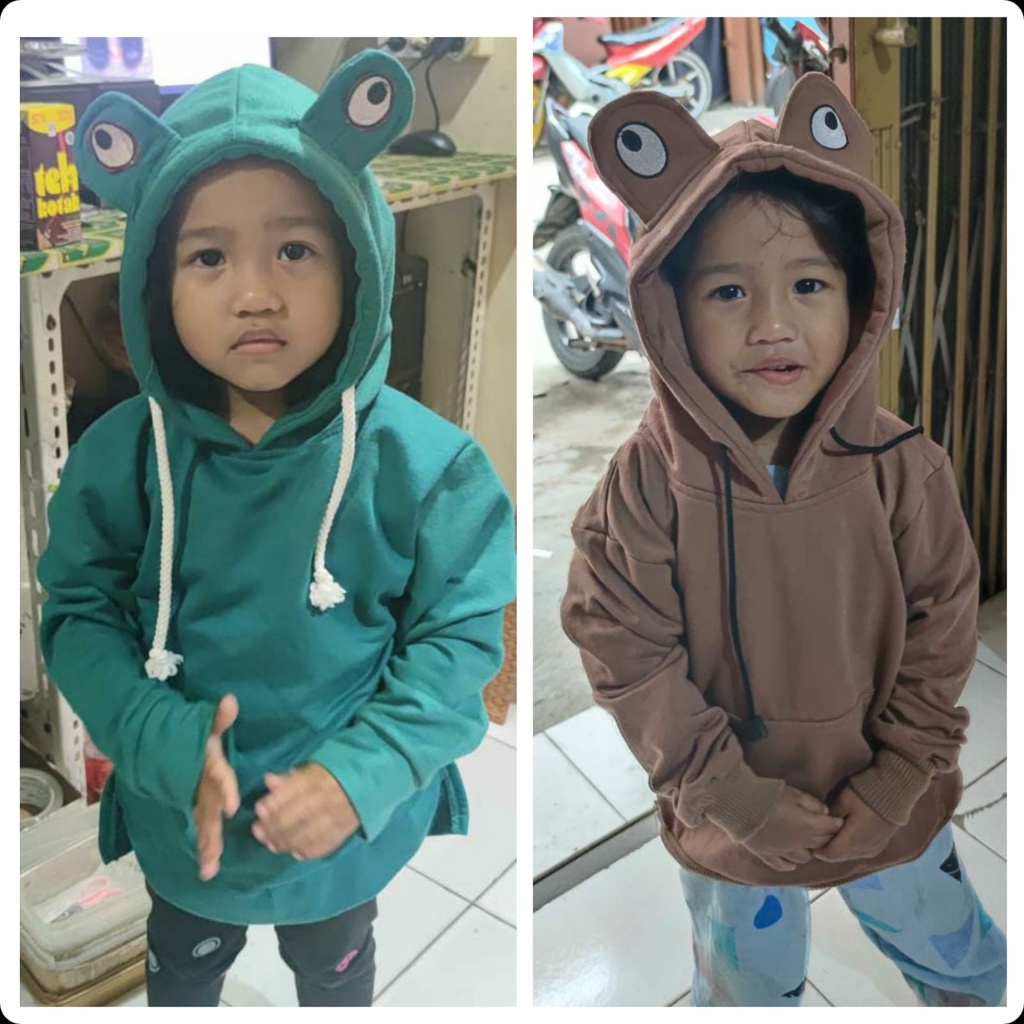 SWEATER HOODIE MATA ANAK LAKI LAKI PEREMPUAN FREE BORDIR NAMA