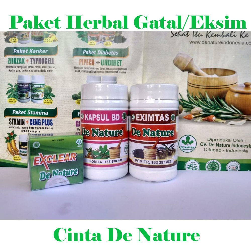 Obat Exsim, Eksim, Gatal Menahun, Borok, Kadas Kurap Kudis Panu, Eksim Basah/ Kering Menahun