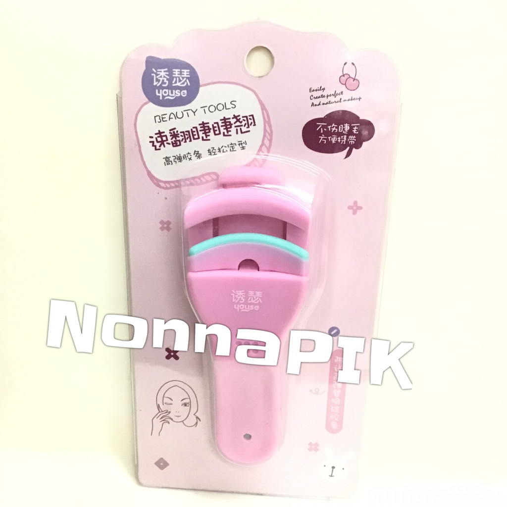 viny vini penjepit bulu mata mini - portable eye curler