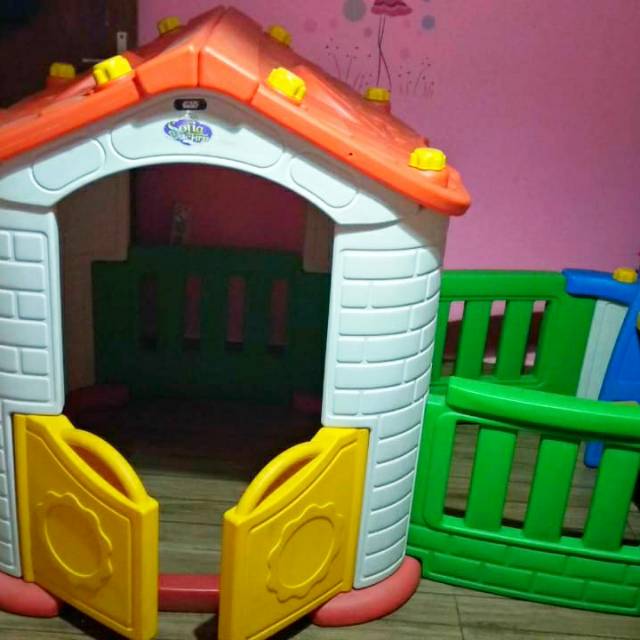 Playhouse tobebe big happy play house perosotan anak