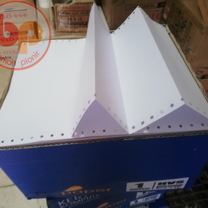 

Kertas Continous Form 1 lembar dibagi 4