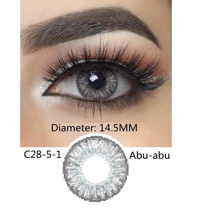 ➥ ()1 pasang lensa kontak berwarna diameter 16 MM lensa kontak per tahun soflens softlens soplen mur