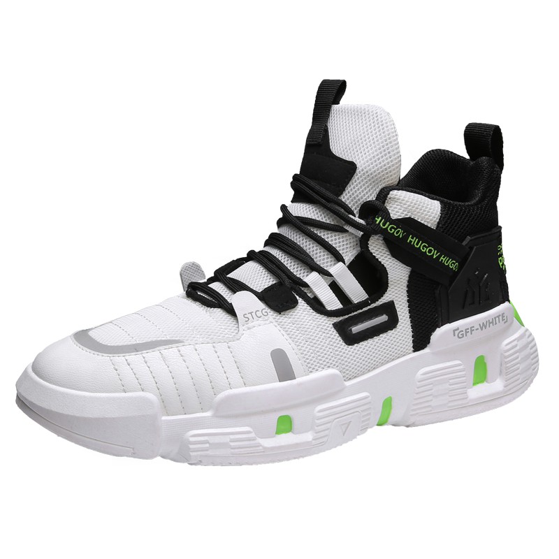 Sepatu Sneakers Hugov Edition Pria - 212 - White