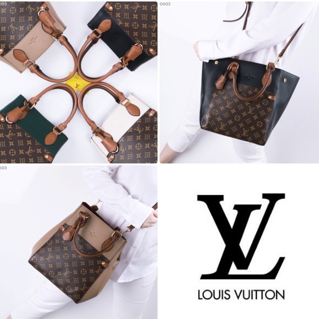 LV LouisVuitton Fold Tote PM Bag 0603 TAS WANITA TAS IMPORT TAS BRANDED TAS MURAH