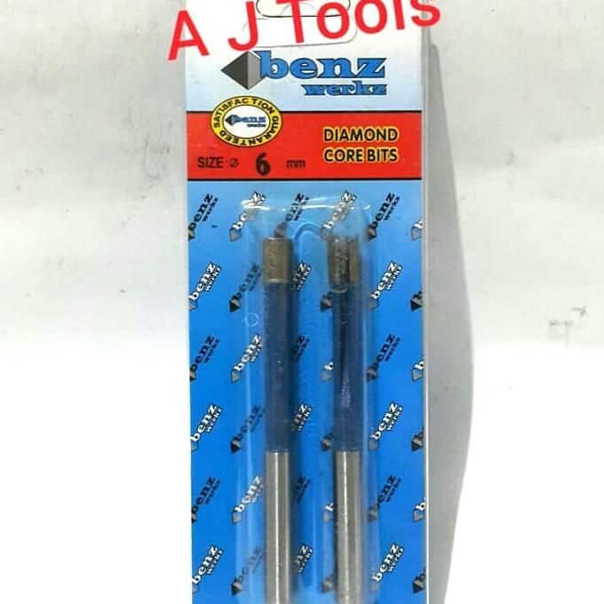 Diamond Core Bits Drill 6mm / Mata Bor Granit 6 mm BENZ Termurah