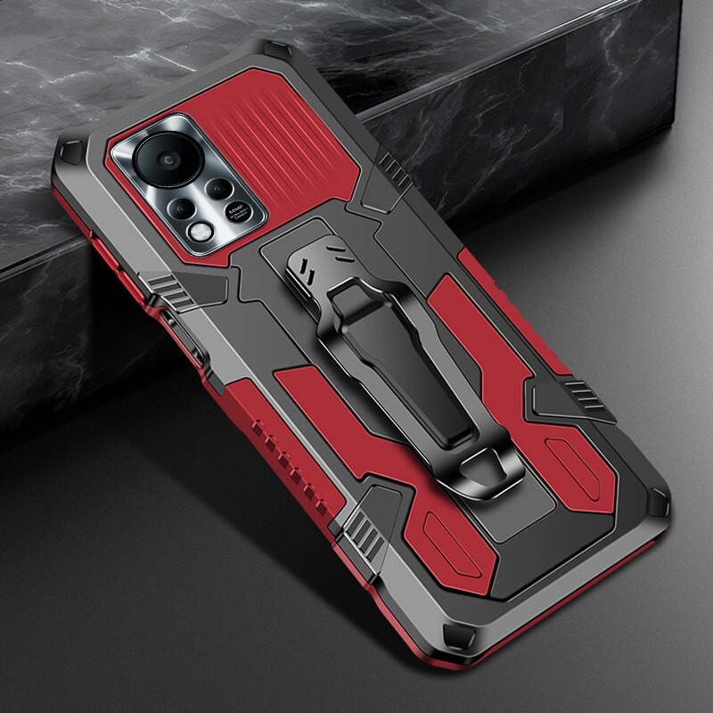 Case Infinix Hot 11S Nfc - Hot 11 Shokprof Armor Transformer Prmium Hardcase