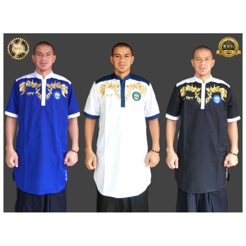 Gamis persib / Gamis muslim pria / Gamis pakistan persib / Koko pakistan / Koko persib muslim bordir terlaris