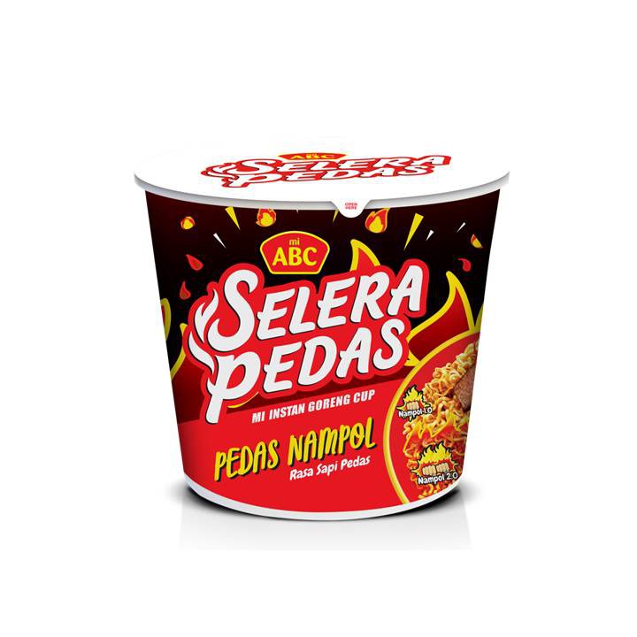 

ABC Cup Selera Pedas Nampol 80 gr